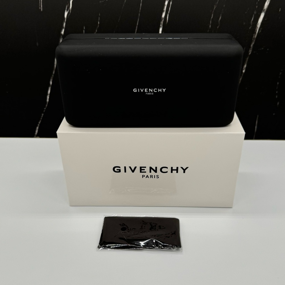 NEW GIVENCHY EYEGLASSES, GIVENCHY BLACK ROUND WOMEN EYEGLASSES GIVENCHY - Picture 8 of 8